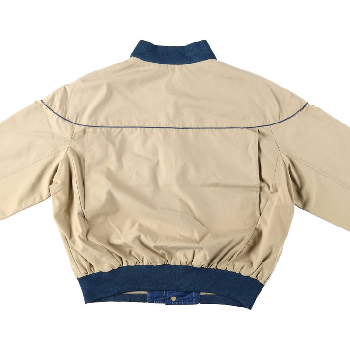 Stratojac Reversible Derby Jacket Cup Shoulder Jacket Men's XL (approx.) Nylon Beige type Vintage Second Hand