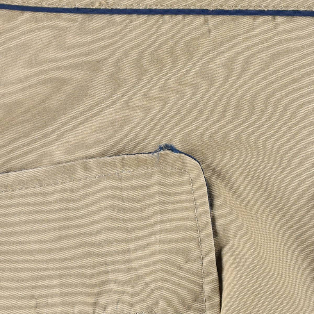 Stratojac Reversible Derby Jacket Cup Shoulder Jacket Men's XL (approx.) Nylon Beige type Vintage Second Hand