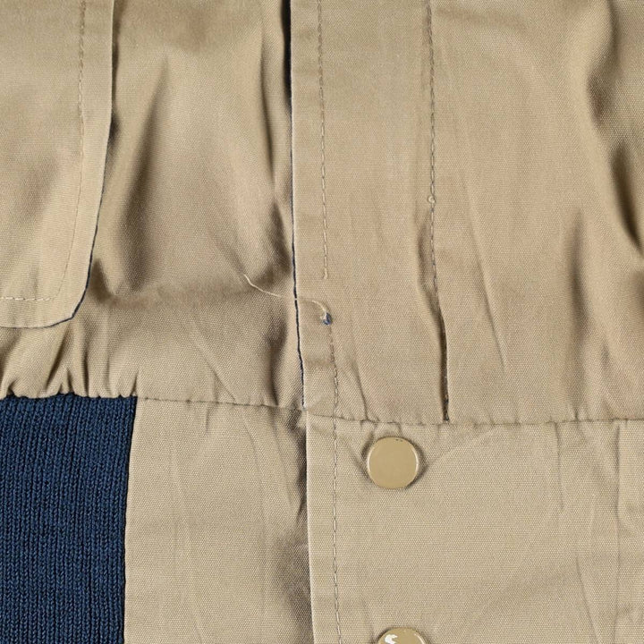 Stratojac Reversible Derby Jacket Cup Shoulder Jacket Men's XL (approx.) Nylon Beige type Vintage Second Hand