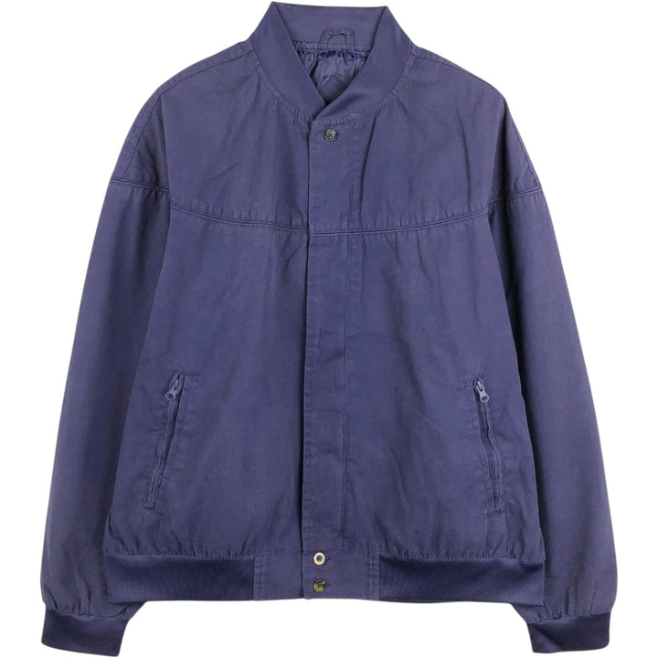 HABAND Derby Jacket Cup Shoulder Jacket Men's XXL equivalent unclear navy blue type Vintage Second Hand