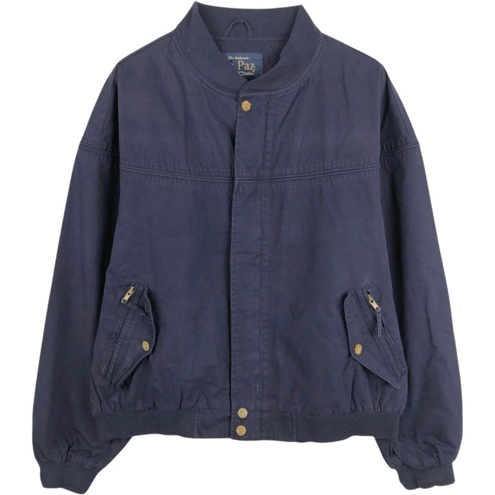 90'S Catalina La Paz Derby Jacket, Cup Shoulder, Men's Size L, Vintage cotton navy blue type Vintage Second Hand