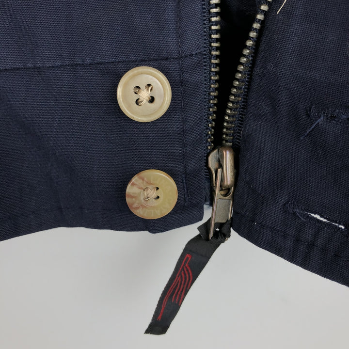90'S Catalina La Paz Derby Jacket, Cup Shoulder, Men's Size L, Vintage cotton navy blue type Vintage Second Hand