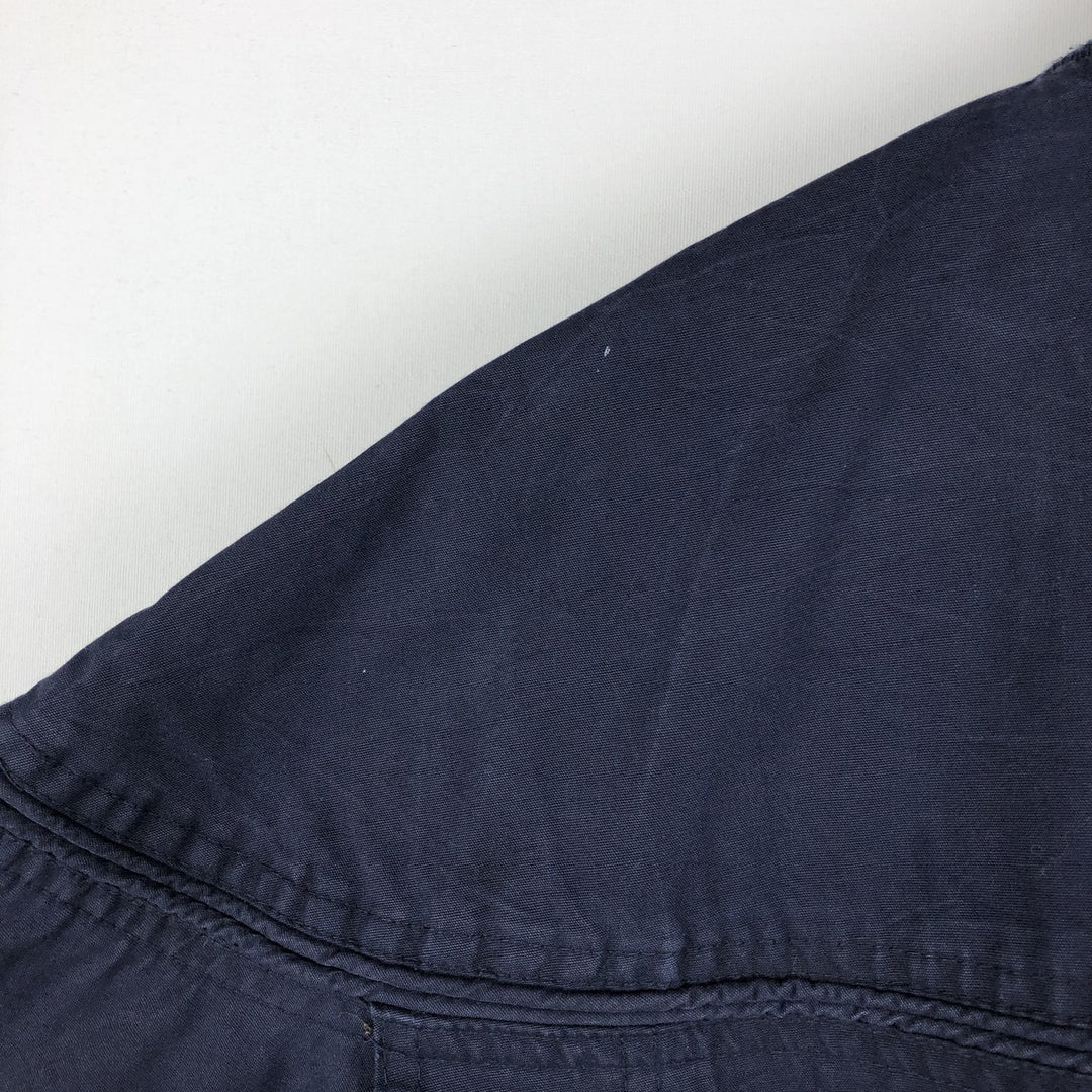 90'S Catalina La Paz Derby Jacket, Cup Shoulder, Men's Size L, Vintage cotton navy blue type Vintage Second Hand