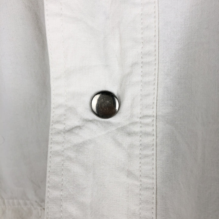 1990'S St. John's Bay jacket, men's size L equivalent, vintage. polyester white type Vintage Second Hand