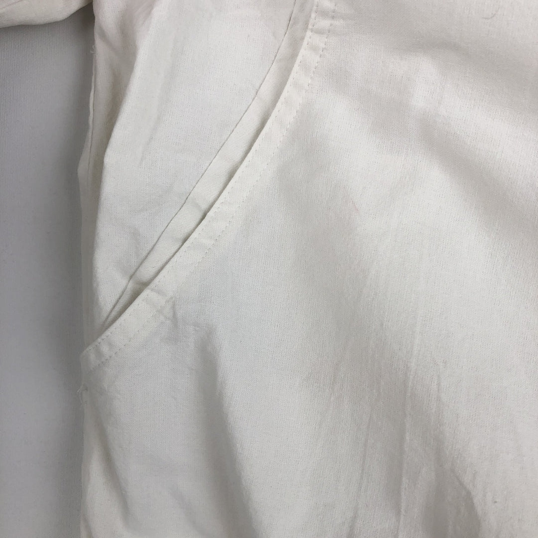1990'S St. John's Bay jacket, men's size L equivalent, vintage. polyester white type Vintage Second Hand