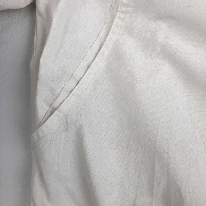 1990'S St. John's Bay jacket, men's size L equivalent, vintage. polyester white type Vintage Second Hand
