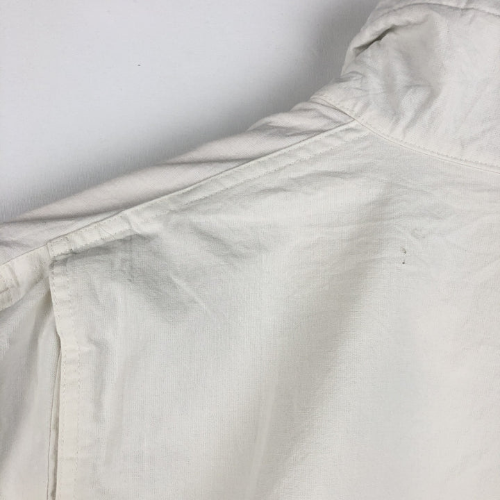 1990'S St. John's Bay jacket, men's size L equivalent, vintage. polyester white type Vintage Second Hand
