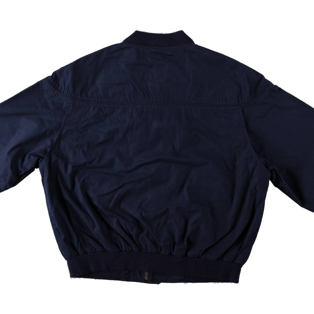 90'S Catalina La Paz Derby Jacket, Cup Shoulder, Men's Size L, Vintage cotton navy blue type Vintage Second Hand