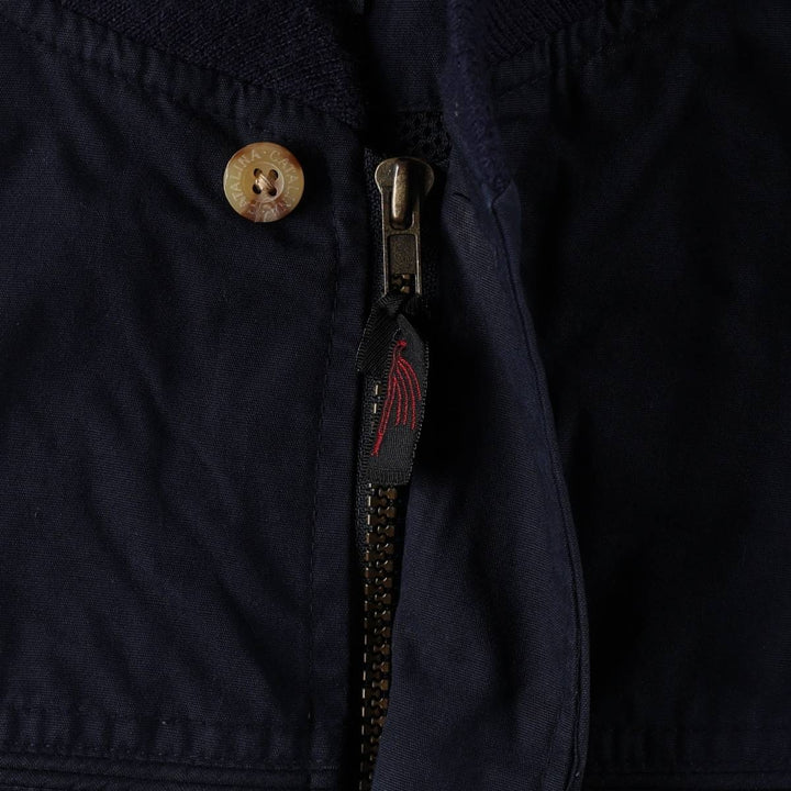 90'S Catalina La Paz Derby Jacket, Cup Shoulder, Men's Size L, Vintage cotton navy blue type Vintage Second Hand