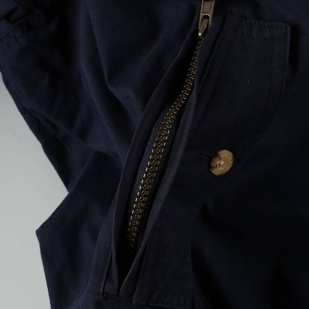 90'S Catalina La Paz Derby Jacket, Cup Shoulder, Men's Size L, Vintage cotton navy blue type Vintage Second Hand