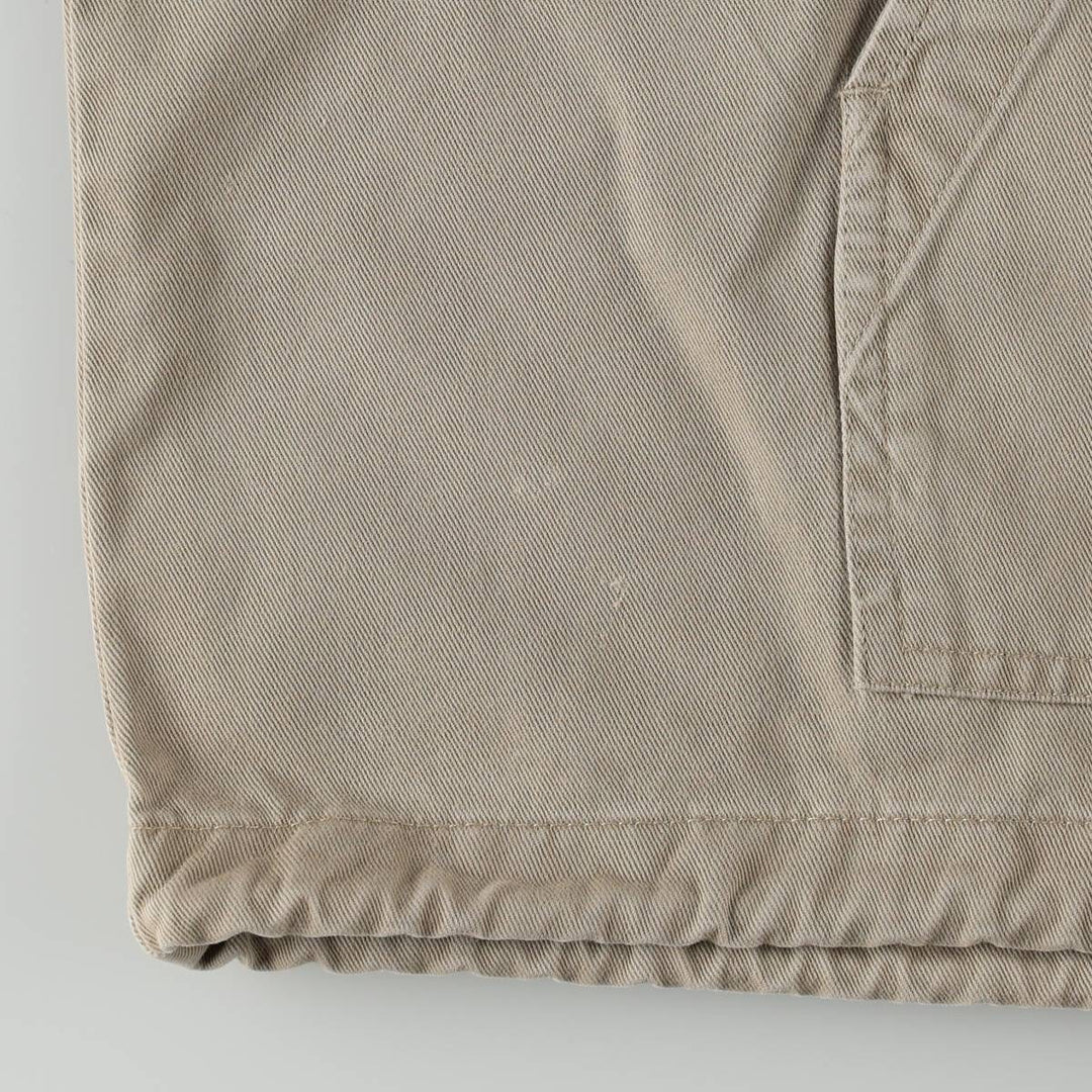 90'S GAP Old Gap Cotton Pullover Anorak Hoodie (Men's Size L) cotton Beige type Vintage Second Hand