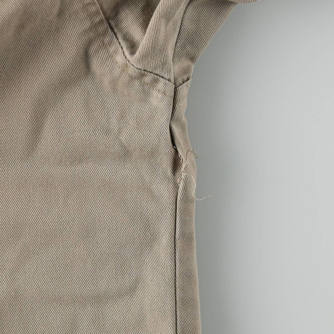 90'S GAP Old Gap Cotton Pullover Anorak Hoodie (Men's Size L) cotton Beige type Vintage Second Hand