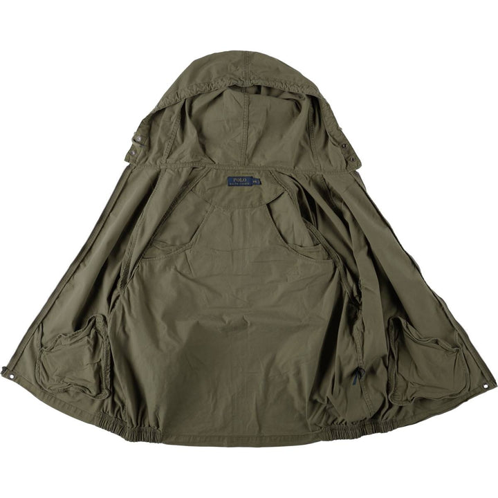 Ralph Lauren POLO RALPH LAUREN hooded cotton jacket, men's size XXL equivalent. cotton Khaki type Vintage Second Hand