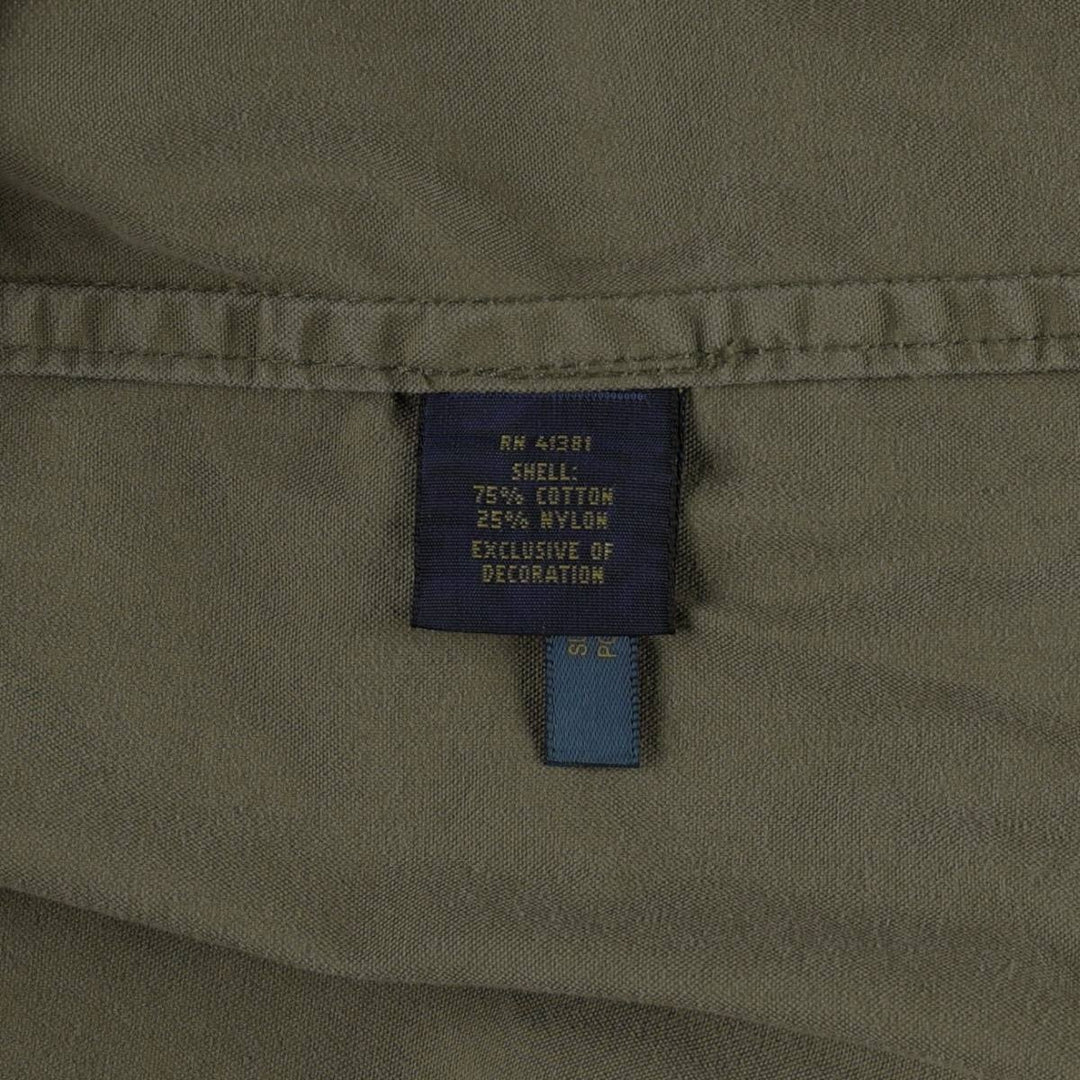 Ralph Lauren POLO RALPH LAUREN hooded cotton jacket, men's size XXL equivalent. cotton Khaki type Vintage Second Hand