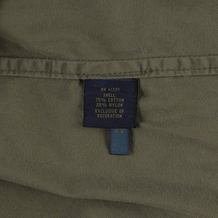 Ralph Lauren POLO RALPH LAUREN hooded cotton jacket, men's size XXL equivalent. cotton Khaki type Vintage Second Hand