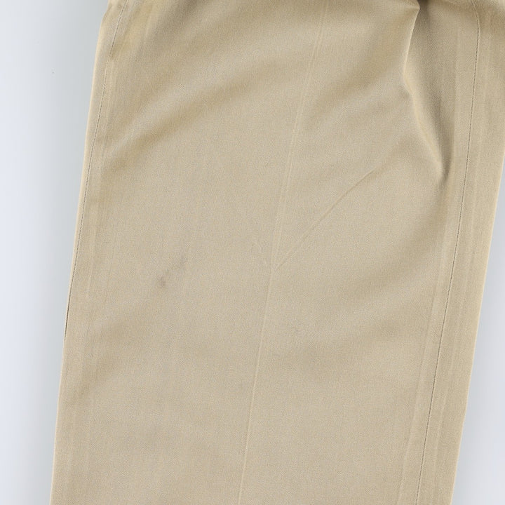 1970'S US Military Issue Dress Pants/Slacks, Made in USA, Size 33x32 (Men's W32 equivalent), Vintage. unclear Khaki type beige Vintage Second Hand