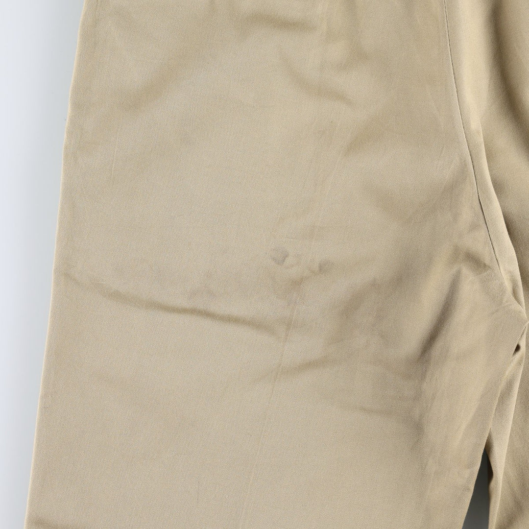 1970'S US Military Issue Dress Pants/Slacks, Made in USA, Size 33x32 (Men's W32 equivalent), Vintage. unclear Khaki type beige Vintage Second Hand