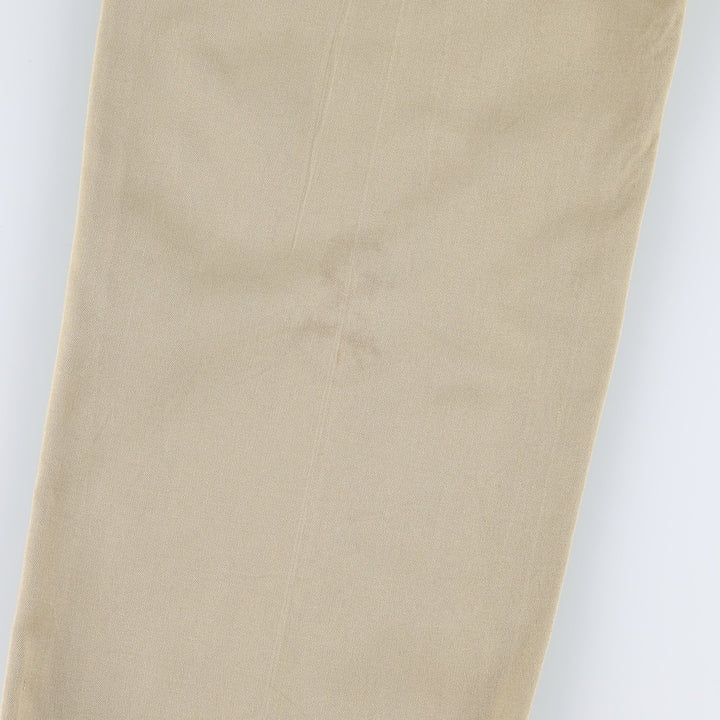 1970'S US Military Issue Dress Pants/Slacks, Made in USA, Size 33x32 (Men's W32 equivalent), Vintage. unclear Khaki type beige Vintage Second Hand