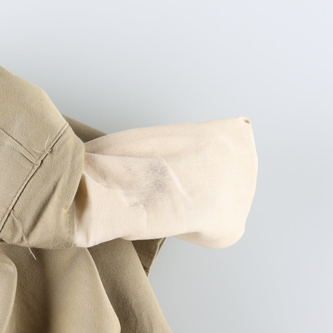 1970'S US Military Issue Dress Pants/Slacks, Made in USA, Size 33x32 (Men's W32 equivalent), Vintage. unclear Khaki type beige Vintage Second Hand