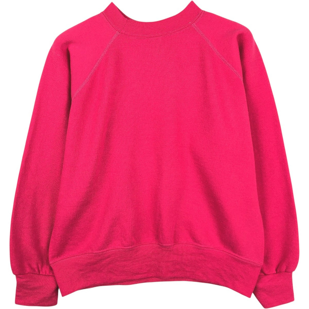 70'S Gad-abouts McGREGOR Print Sweatshirt, Made in USA, Women's Size L (Equivalent), Vintage polyester pink type Vintage Second Hand