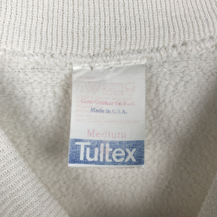 80'S Tultex Minnesota Twins Print Sweatshirt, Made in USA, Women's Size M (approx.), Vintage cotton white type Vintage Second Hand