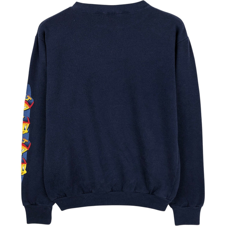 90'S Looney Tunes Tweety character sweatshirt, women's size M equivalent, vintage. unclear navy blue type Vintage Second Hand