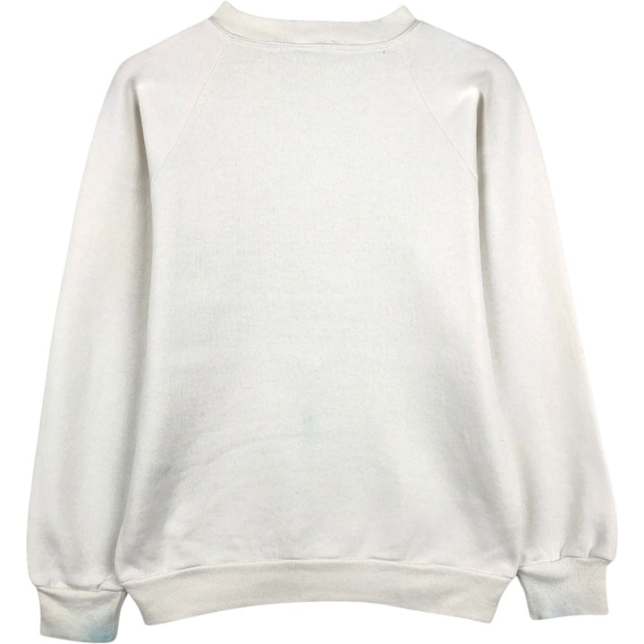 1980'S Disney Mickey Mouse Character Sweatshirt, Made in USA, Women's Size S (Equivalent), Vintage polyester white type Vintage Second Hand