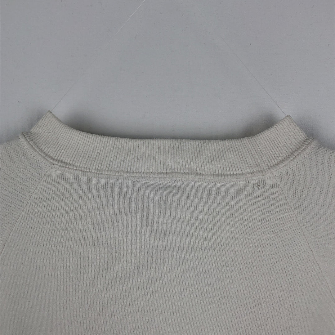 1980'S Disney Mickey Mouse Character Sweatshirt, Made in USA, Women's Size S (Equivalent), Vintage polyester white type Vintage Second Hand