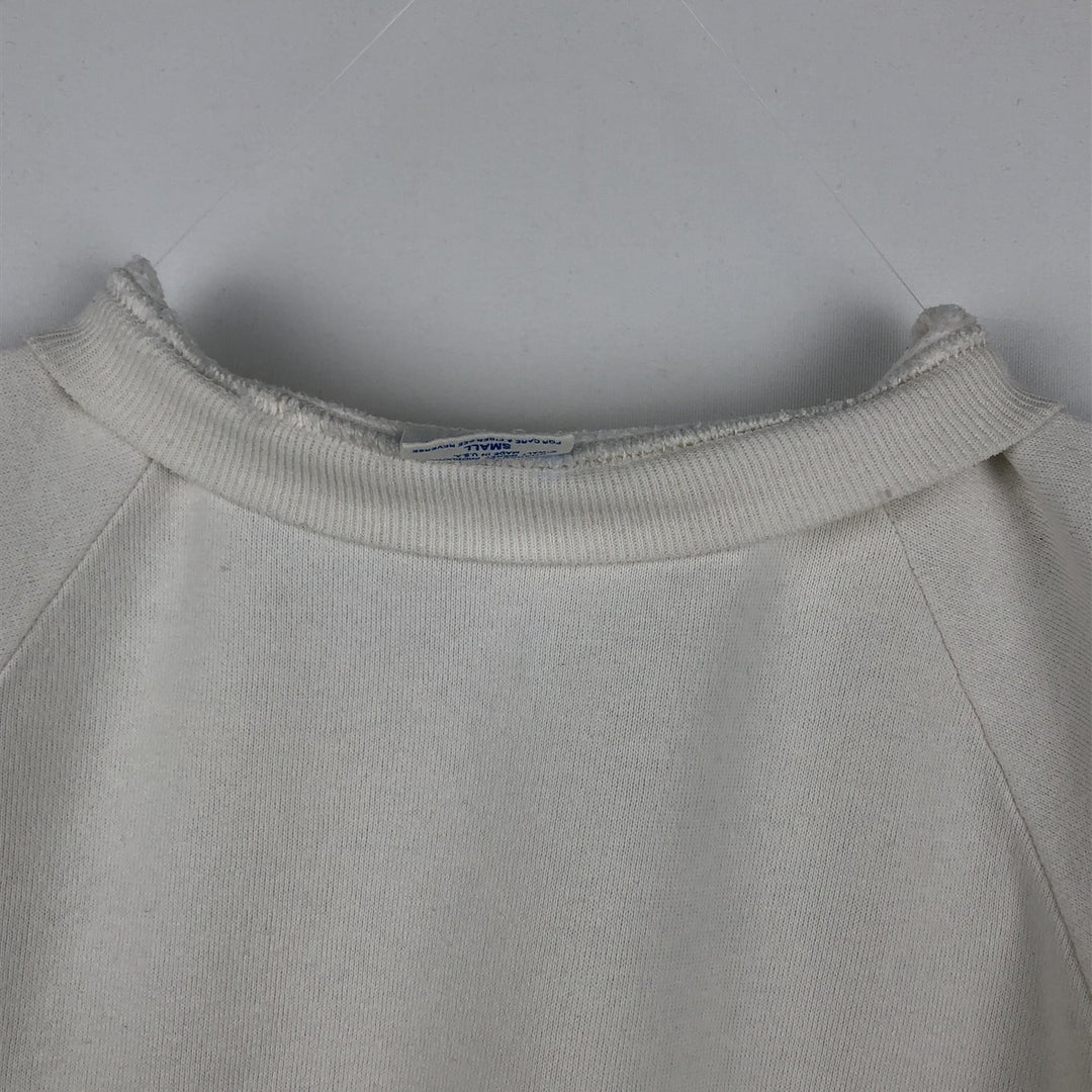 1980'S Disney Mickey Mouse Character Sweatshirt, Made in USA, Women's Size S (Equivalent), Vintage polyester white type Vintage Second Hand