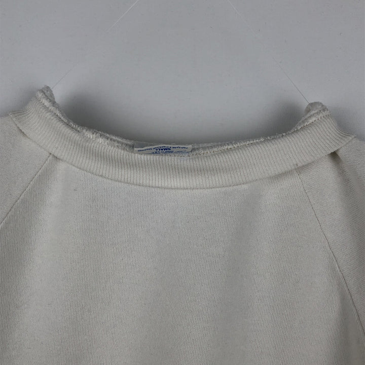 1980'S Disney Mickey Mouse Character Sweatshirt, Made in USA, Women's Size S (Equivalent), Vintage polyester white type Vintage Second Hand