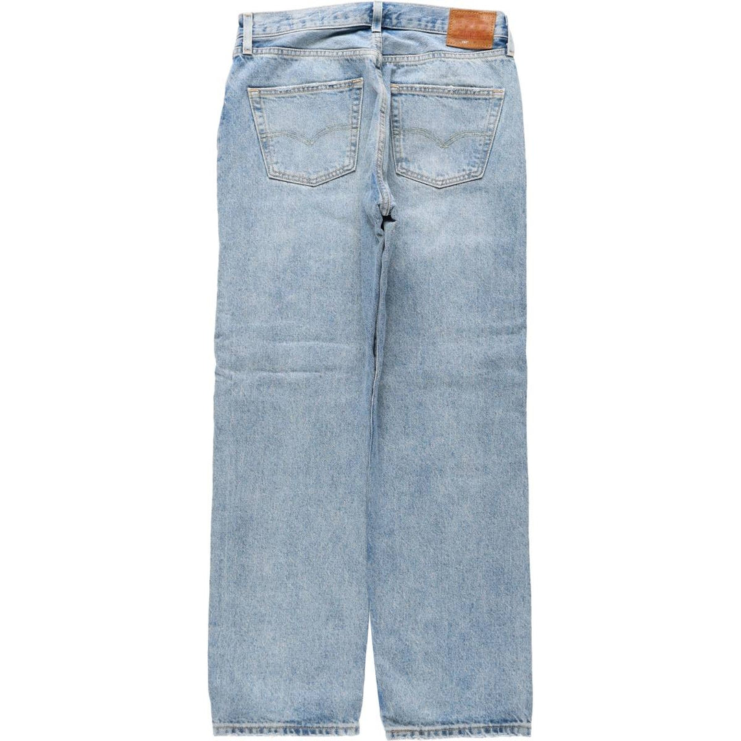 Levi's 501 R '90'S Patchwork Straight Denim Pants, Women's XL (equivalent to W31) cotton blue type Vintage Second Hand