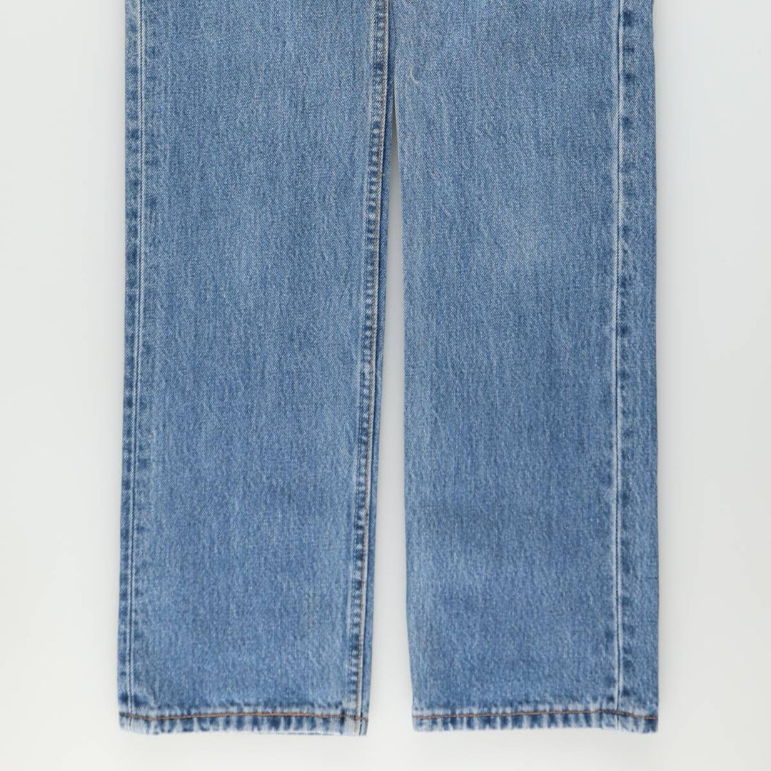 2000'S Levi's 701-0193 STUDENT Straight Denim Pants, Made in USA, Women's Size L (W27 equivalent) cotton blue type Vintage Second Hand