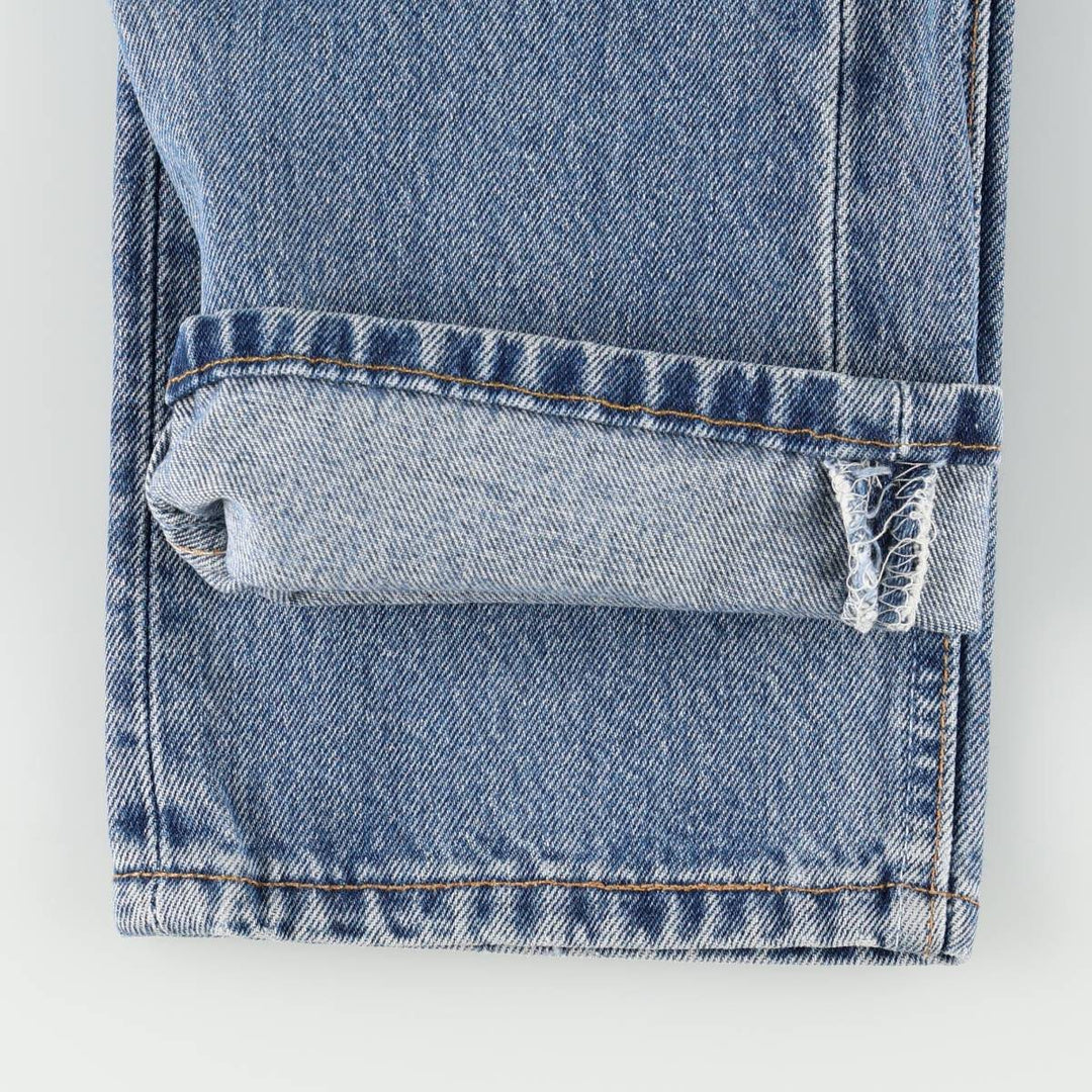 2000'S Levi's 701-0193 STUDENT Straight Denim Pants, Made in USA, Women's Size L (W27 equivalent) cotton blue type Vintage Second Hand