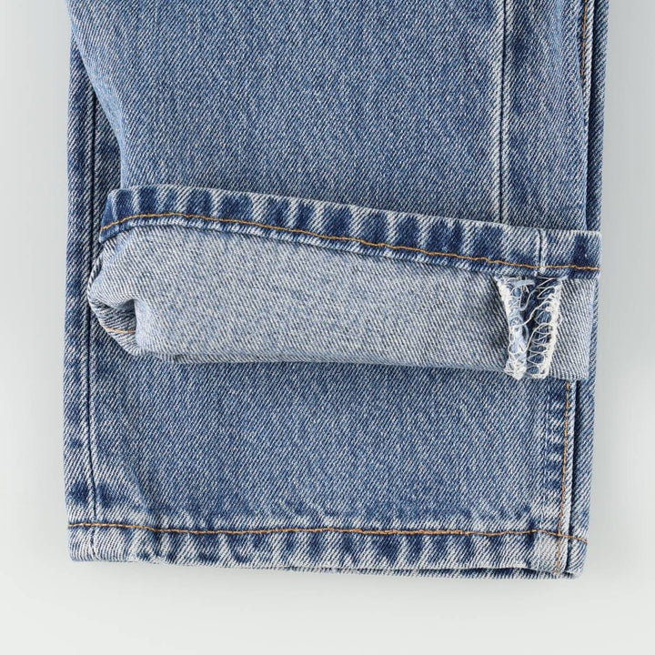 2000'S Levi's 701-0193 STUDENT Straight Denim Pants, Made in USA, Women's Size L (W27 equivalent) cotton blue type Vintage Second Hand