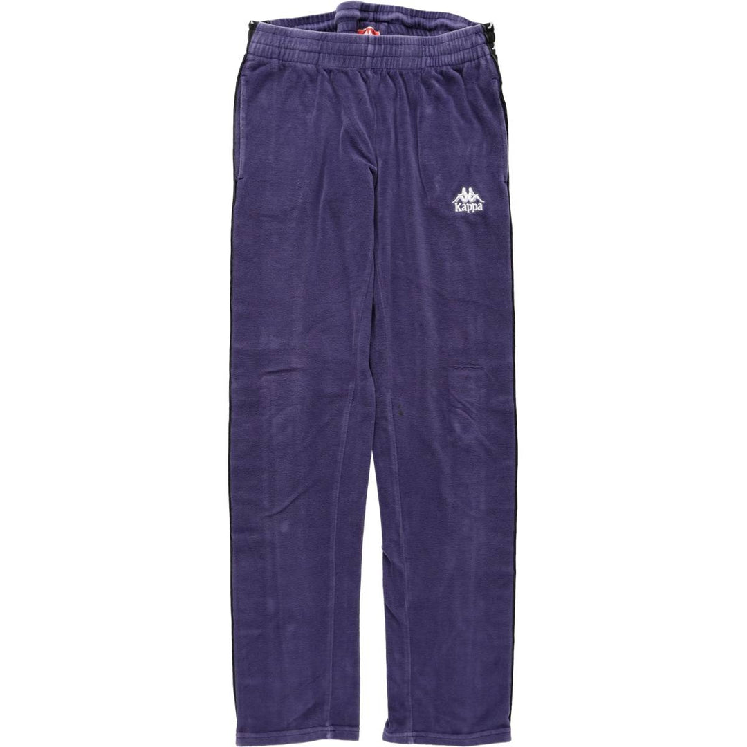 Kappa Velour Jersey Track Pants, Women's Size S (approx.) cotton navy blue type Vintage Second Hand