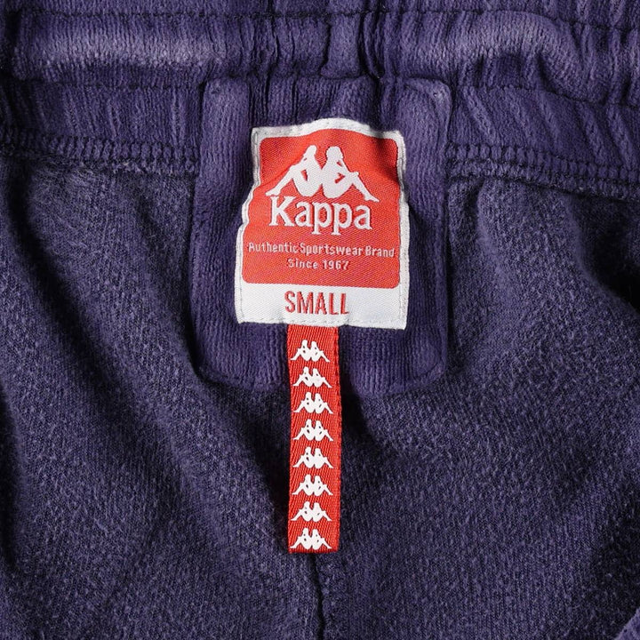 Kappa Velour Jersey Track Pants, Women's Size S (approx.) cotton navy blue type Vintage Second Hand