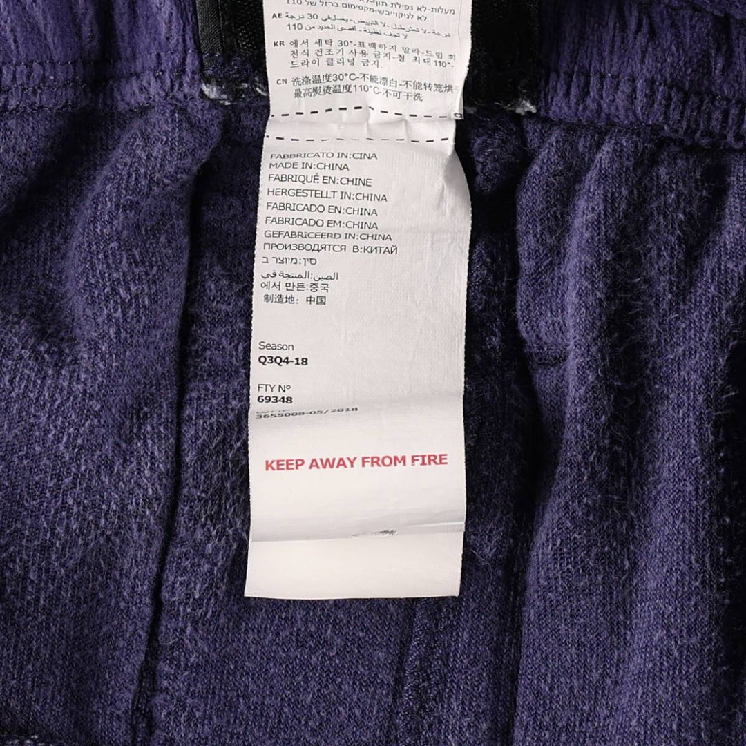 Kappa Velour Jersey Track Pants, Women's Size S (approx.) cotton navy blue type Vintage Second Hand