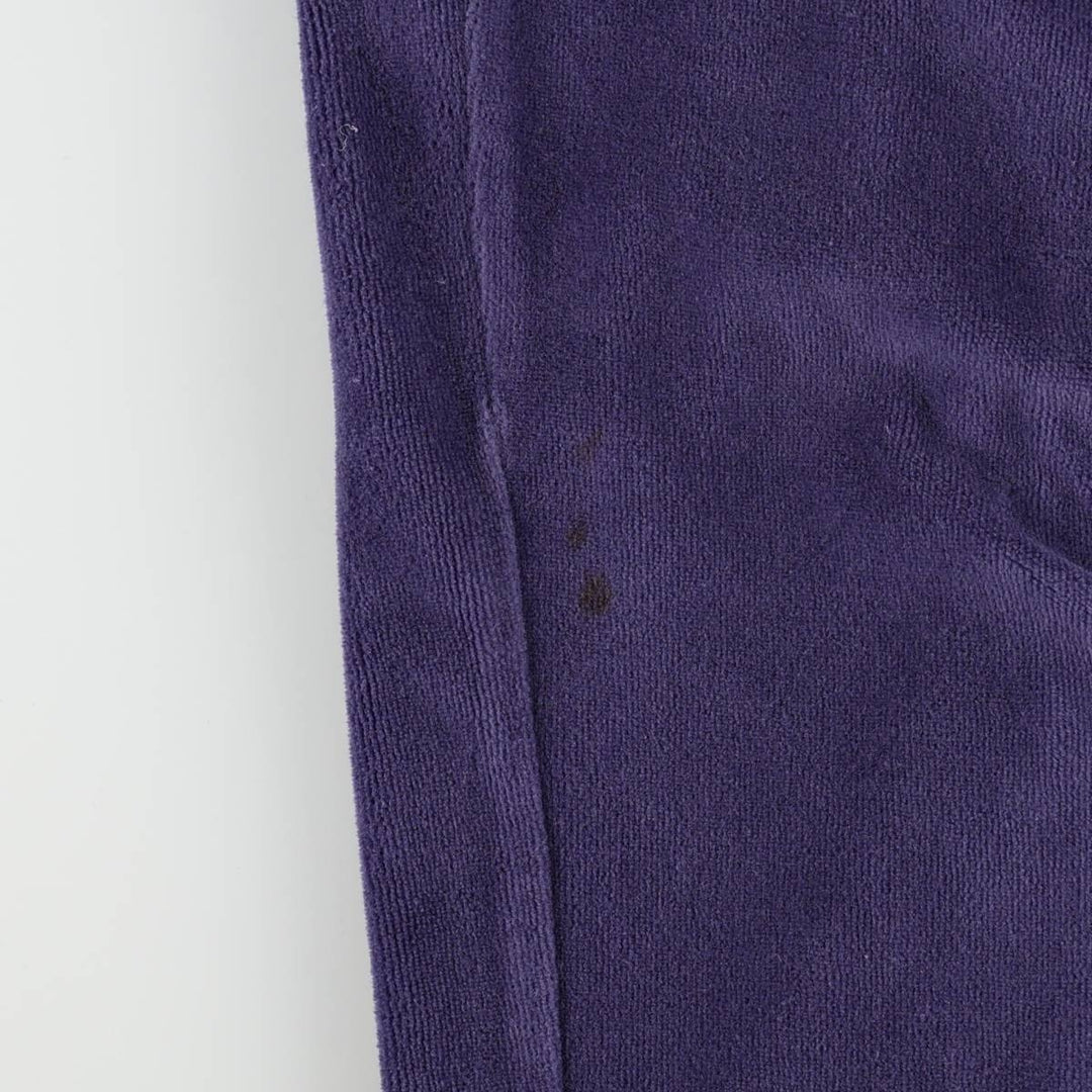 Kappa Velour Jersey Track Pants, Women's Size S (approx.) cotton navy blue type Vintage Second Hand