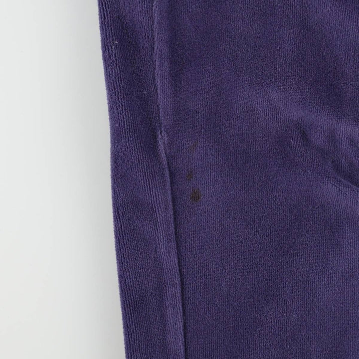 Kappa Velour Jersey Track Pants, Women's Size S (approx.) cotton navy blue type Vintage Second Hand