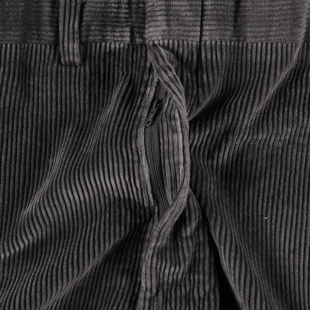 Hyde Park Toggery Corduroy Pants, Made in USA, Men's Size W37 (approx.) unclear Charcoal Vintage Second Hand