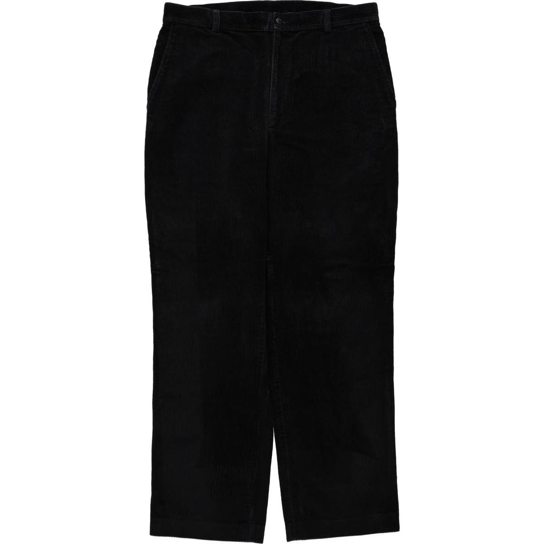 JOS. A. BANK corduroy pants, men's size W36 (approx.) cotton black type Vintage Second Hand