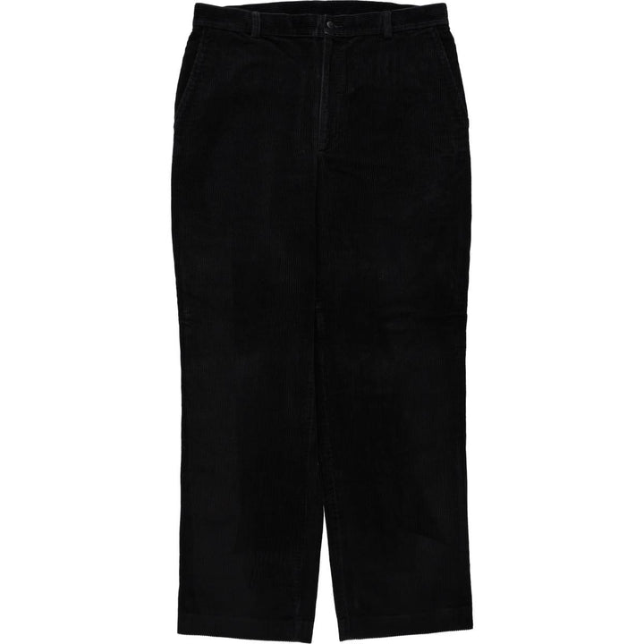 JOS. A. BANK corduroy pants, men's size W36 (approx.) cotton black type Vintage Second Hand