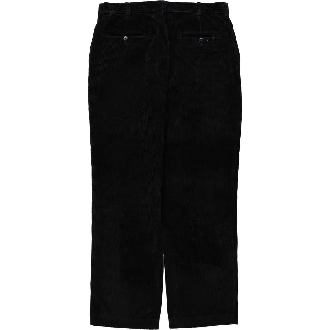 JOS. A. BANK corduroy pants, men's size W36 (approx.) cotton black type Vintage Second Hand