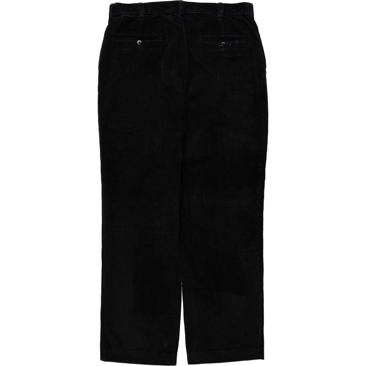 JOS. A. BANK corduroy pants, men's size W36 (approx.) cotton black type Vintage Second Hand