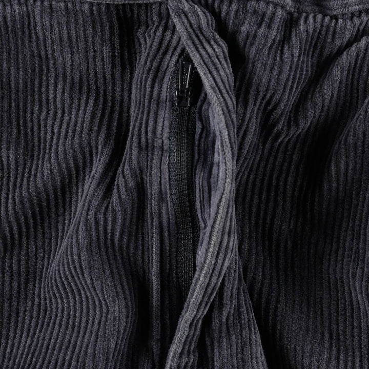 Louis Raphael BRAGGI Two-pleat Corduroy Pants, Men's Size W32 cotton Charcoal Vintage Second Hand
