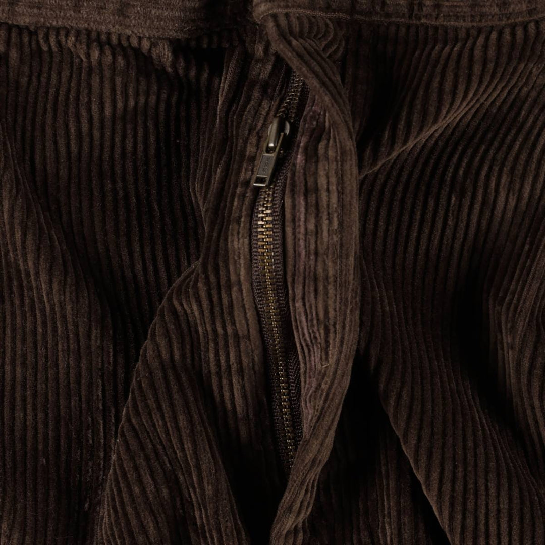 JOS. A. BANK Two-Pleat Corduroy Pants, Men's Size W36 (approx.) cotton brown type Vintage Second Hand
