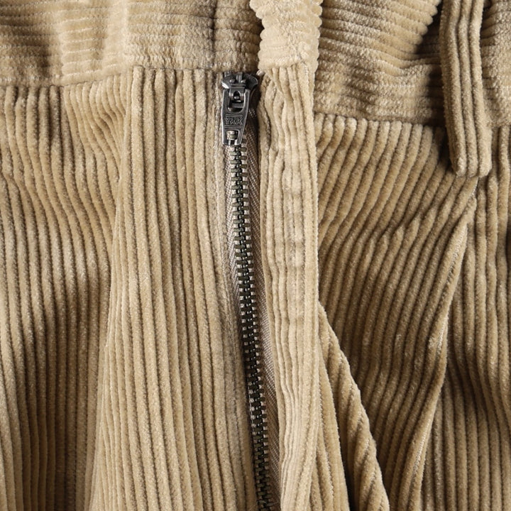 Banana Republic Two-pleat Corduroy Pants, Men's Size 34 cotton Beige type Vintage Second Hand