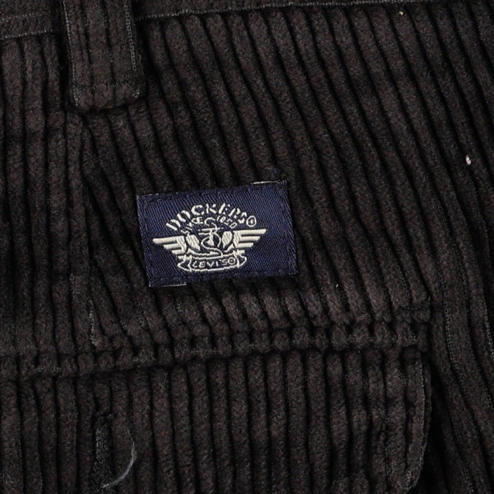 Dockers Loose Fit Two-Pleat Corduroy Pants, Men's Size W33 (approx.) cotton brown type Vintage Second Hand