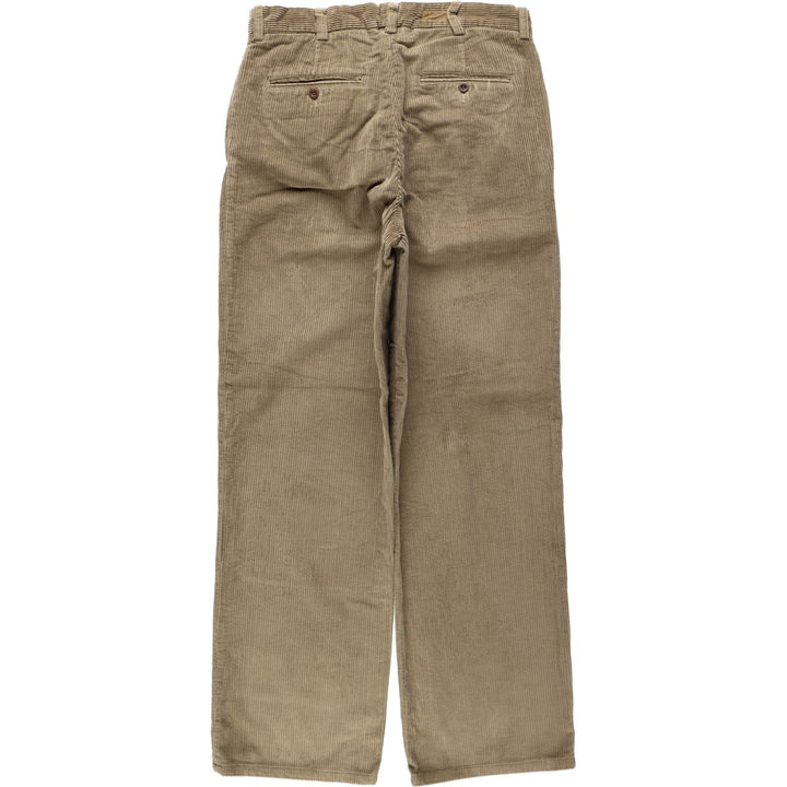CC FILSON CO. Two-pleat corduroy pants, men's size W34 (approx.) cotton Beige type Vintage Second Hand