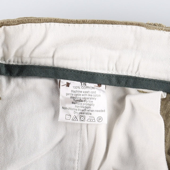 CC FILSON CO. Two-pleat corduroy pants, men's size W34 (approx.) cotton Beige type Vintage Second Hand